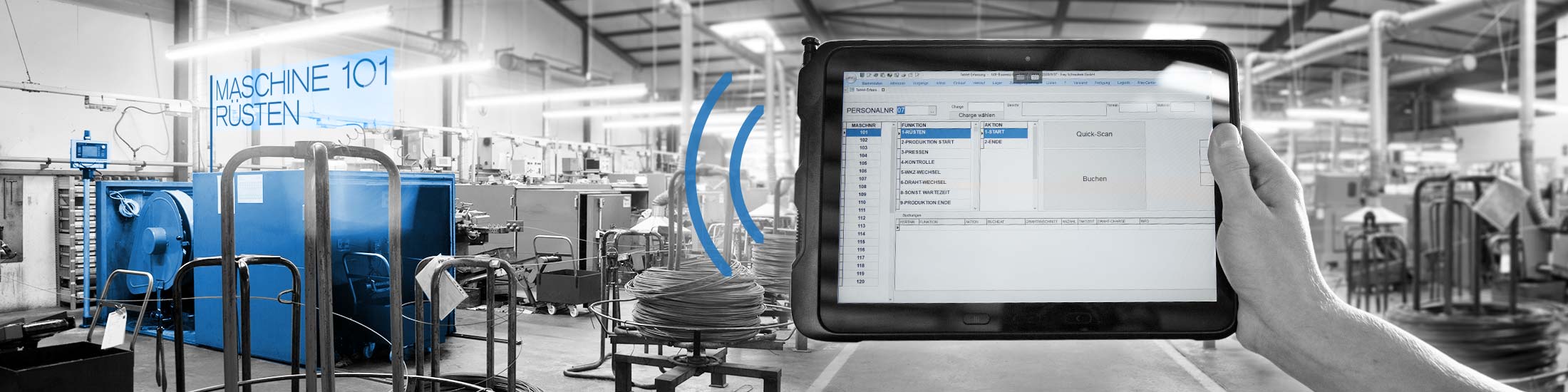Smart Factory – Digitalisierung in unserer Schrauben Produktion