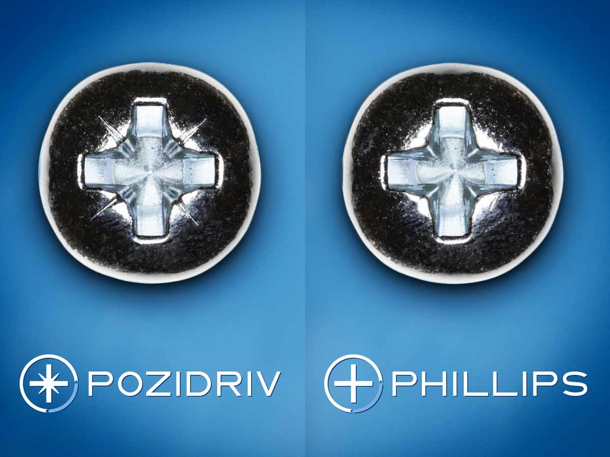 Pozidriv vs Phillips - Schraubenhersteller Deutschland - Frey Schrauben GmbH
